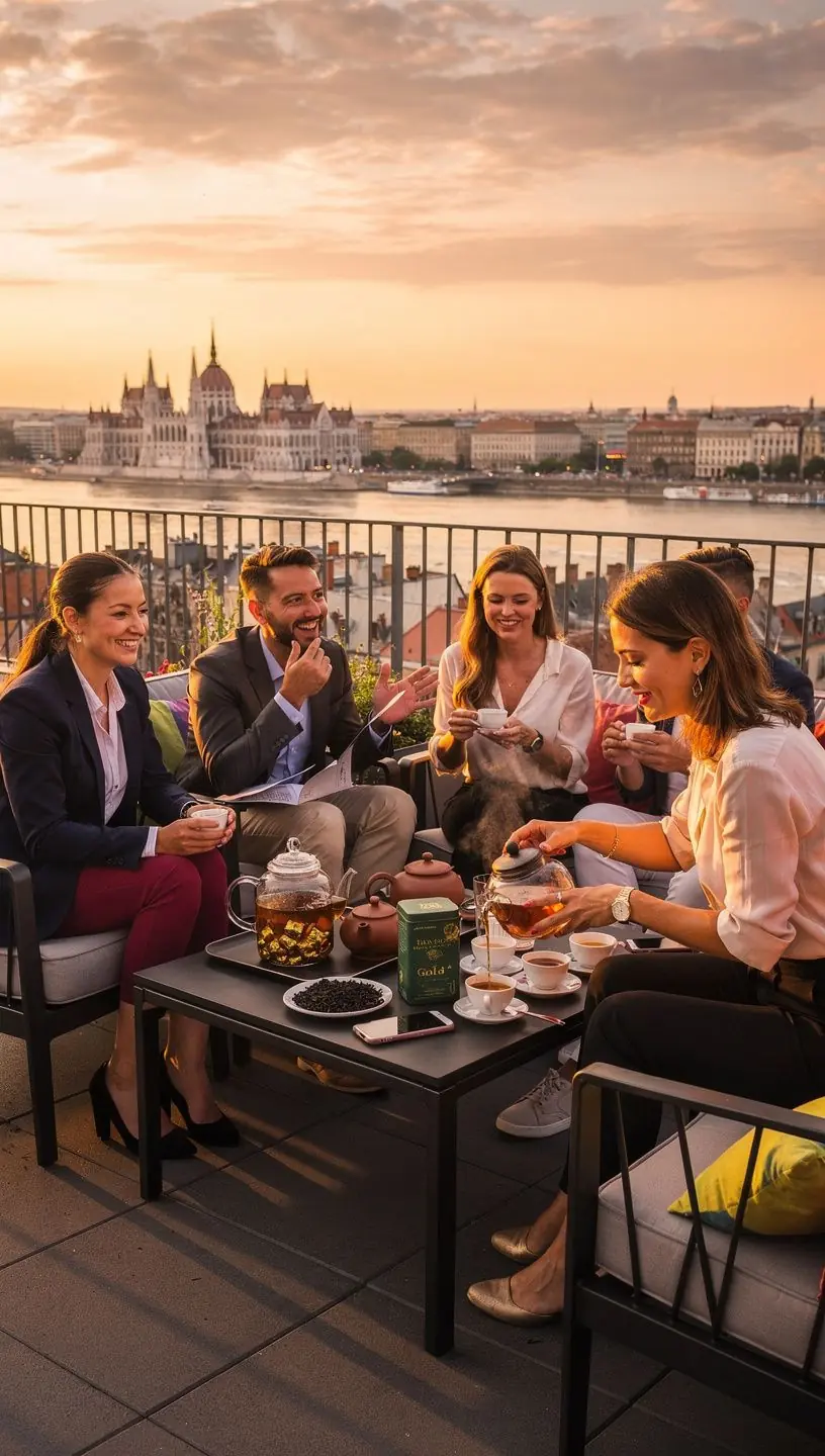 Frissen főzött Yunnan fekete tea csésze, gőzölgő aromával.